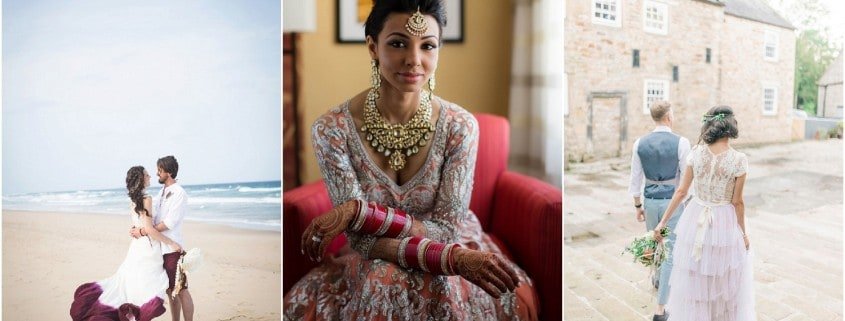 Stunning wedding gowns as featured on Desi Bride Dreams, Love My Dress and Boho Weddings