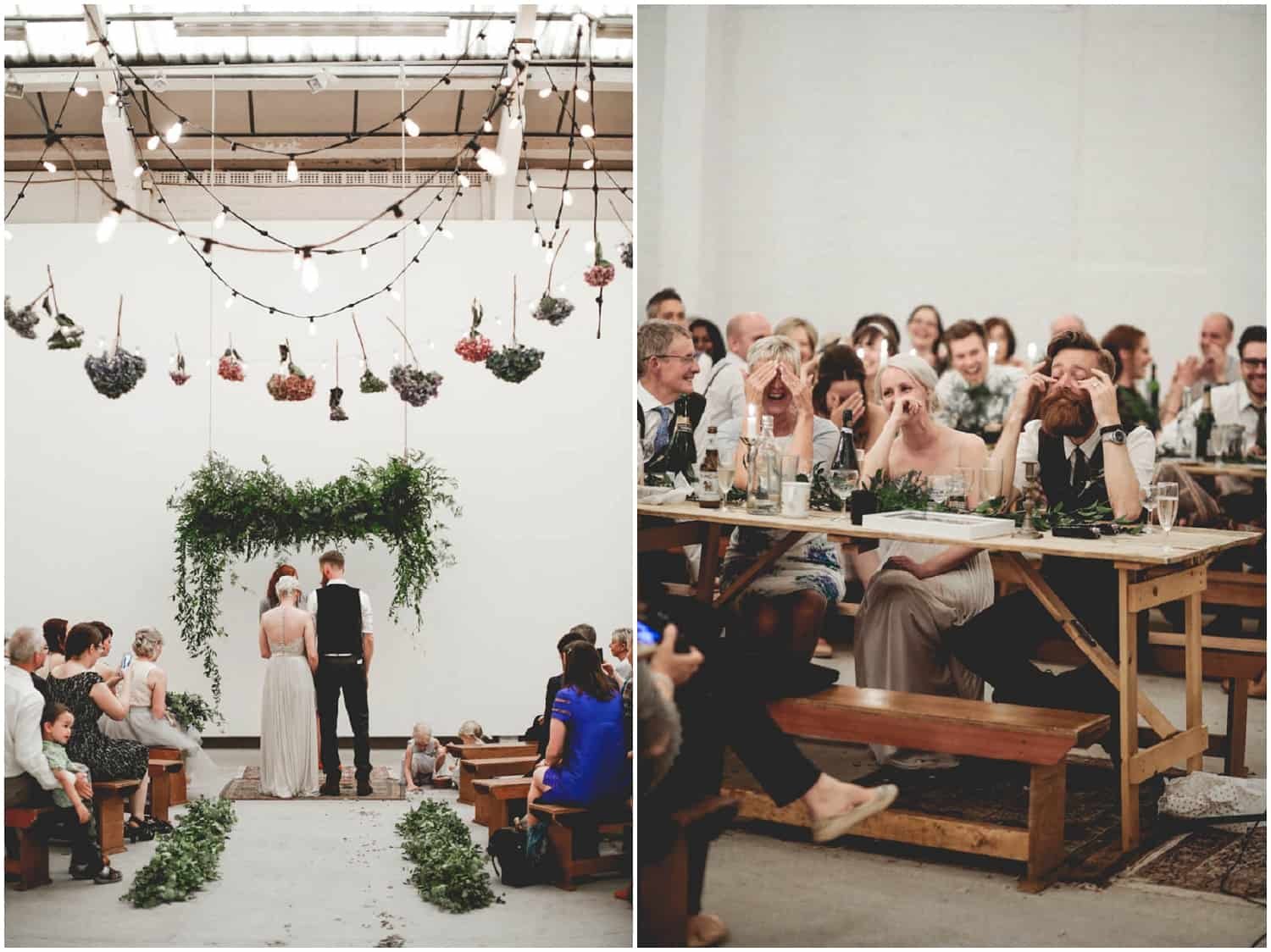 Matt + Jess photography, minimalist wedding, Birmingham wedding, art gallery wedding