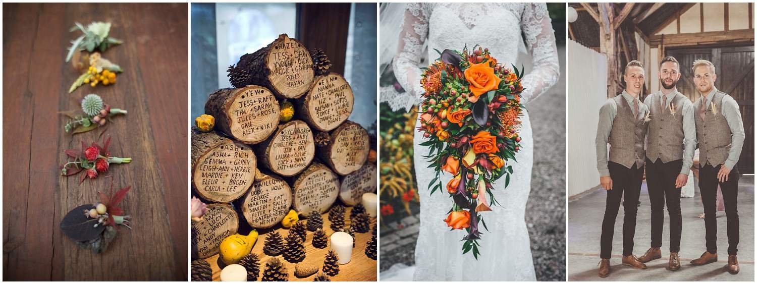autumn wedding inspiration, barn weddings, Devon weddings