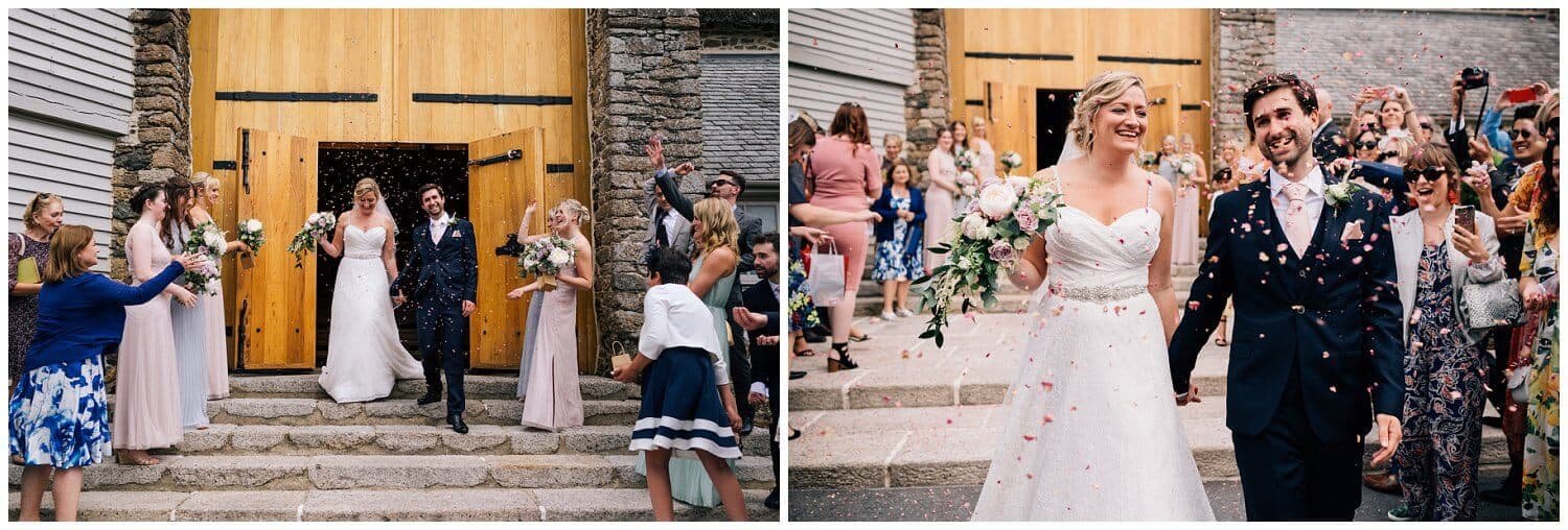 The Great Barn Devon - Wedding of Fran & Josh - Images by Lucy Shergold