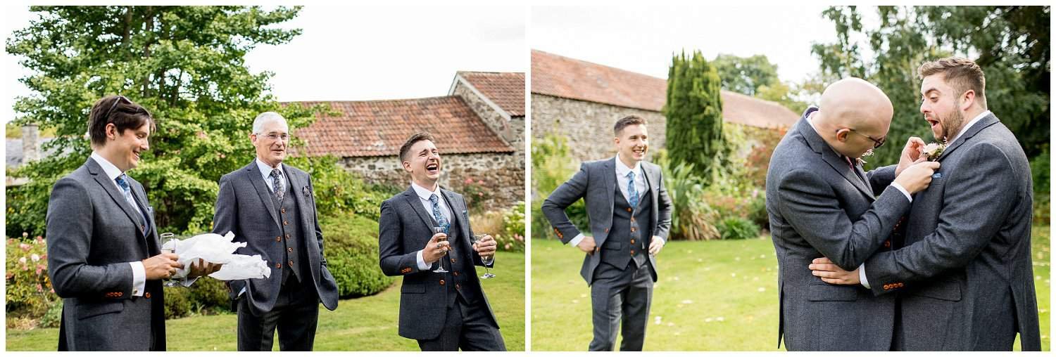 The wedding of Katy & Rich. Photographed by Rebecca Roundhill. Great Barn Devon weddings